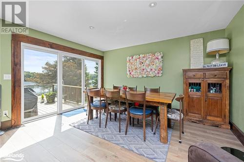 12 Lakeshore Road, Mckellar, ON - Indoor Photo Showing Dining Room