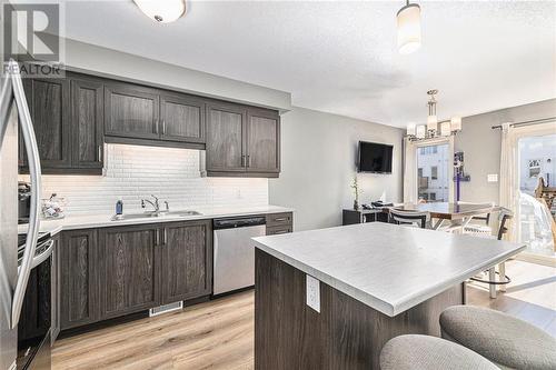 161 Ferrara Drive, Smiths Falls, ON - Indoor Photo Showing Kitchen With Double Sink With Upgraded Kitchen