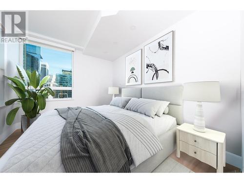 2204 1238 Melville Street, Vancouver, BC - Indoor Photo Showing Bedroom