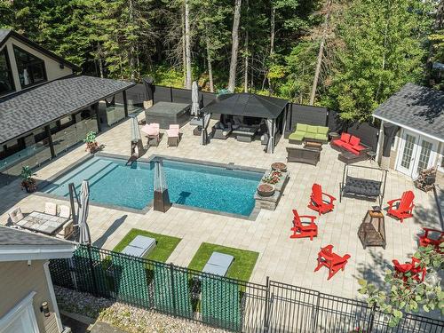 Cour - 164 Ch. Du Mont-Catherine, Sainte-Agathe-Des-Monts, QC - Outdoor With In Ground Pool