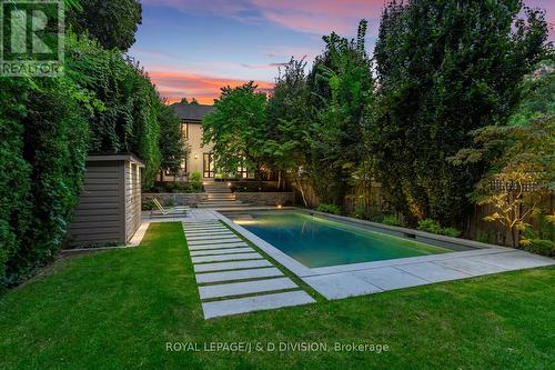 40 Glenview Avenue, Toronto (Lawrence Park South), ON - Outdoor With In Ground Pool