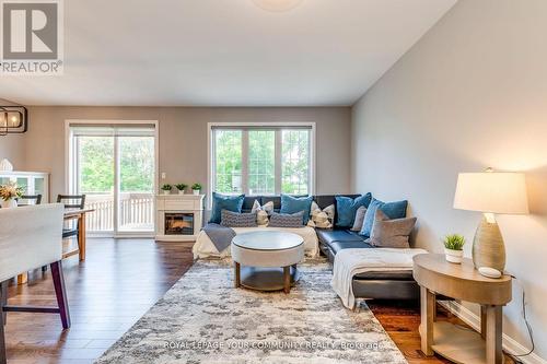 3439 Eternity Way, Oakville, ON - Indoor Photo Showing Living Room With Fireplace