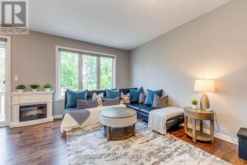 3439 Eternity Way, Oakville, ON - Indoor Photo Showing Living Room With Fireplace