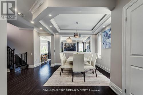 55 Newhouse Boulevard, Caledon, ON - Indoor Photo Showing Dining Room