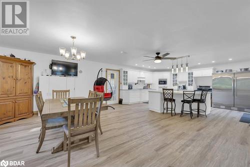 1147 Vanderwater Road, Thomasburg, ON - Indoor Photo Showing Dining Room