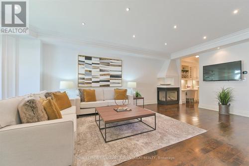 90 St Hubert Avenue, Toronto (East York), ON - Indoor Photo Showing Living Room With Fireplace