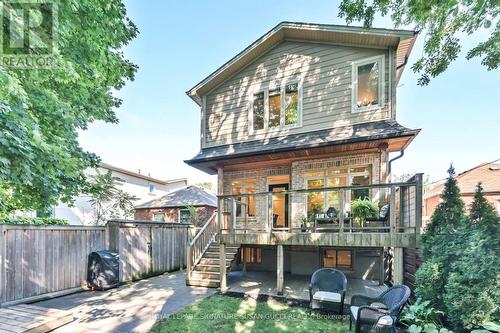 90 St Hubert Avenue, Toronto (East York), ON - Outdoor With Deck Patio Veranda