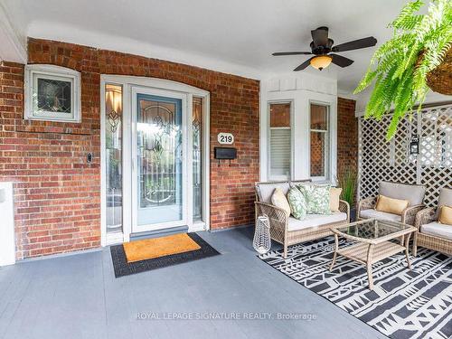 219 Winona Dr, Toronto, ON - Outdoor With Deck Patio Veranda With Exterior