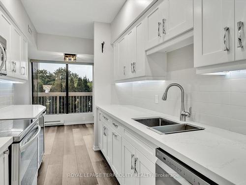 204-40 Auburn St, Peterborough, ON - Indoor Photo Showing Kitchen With Double Sink With Upgraded Kitchen