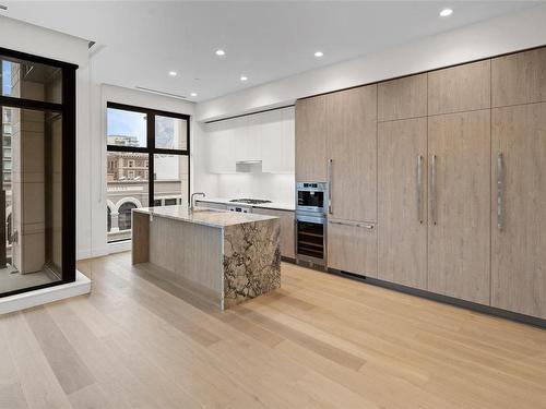 303-888 Government St, Victoria, BC - Indoor Photo Showing Kitchen