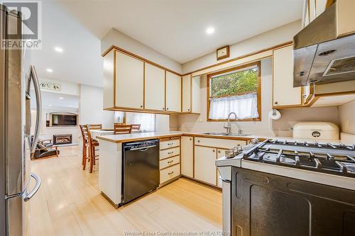 3260 Randolph, Windsor, ON - Indoor Photo Showing Kitchen With Double Sink