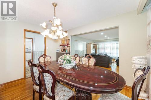 4 Manorcrest Street, Brampton (Central Park), ON - Indoor Photo Showing Dining Room