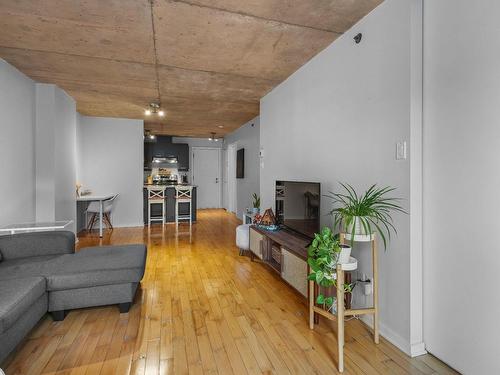 Living room - 320-1451 Rue Parthenais, Montréal (Ville-Marie), QC - Indoor Photo Showing Living Room