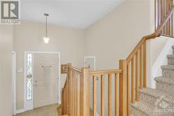 Vaulted entry foyer - 