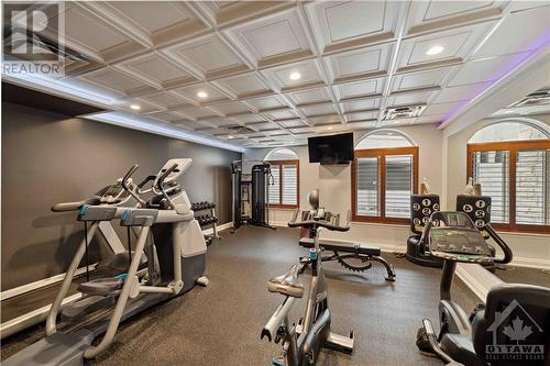 310 Central Park Drive Unit#4D, Ottawa, ON - Indoor Photo Showing Gym Room