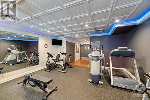 310 Central Park Drive Unit#4D, Ottawa, ON - Indoor Photo Showing Gym Room