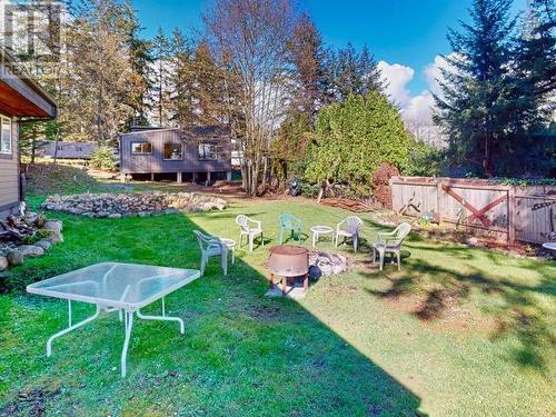 2060 Black Point Road, Powell River, BC - Outdoor With Backyard