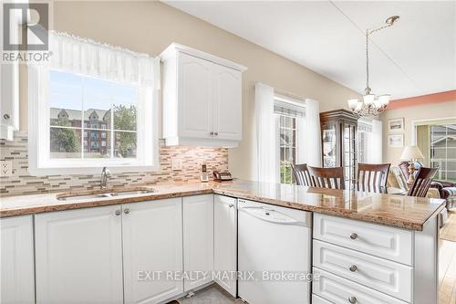 114 - 1404 Clement Street, Hawkesbury, ON - Indoor Photo Showing Kitchen With Double Sink