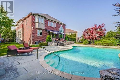 42 Wishing Well Court, Vaughan (Kleinburg), ON - Outdoor With In Ground Pool With Deck Patio Veranda