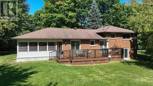 27 Thicketwood Place, Ramara (Brechin), ON - Outdoor With Deck Patio Veranda