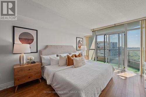 1802 - 3 Rowntree Road, Toronto (Mount Olive-Silverstone-Jamestown), ON - Indoor Photo Showing Bedroom