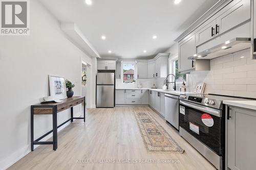 489 Sherbrooke Street, Peterborough, ON - Indoor Photo Showing Kitchen With Stainless Steel Kitchen