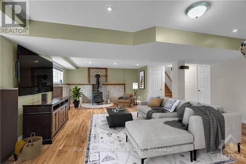 908 River Road, North Grenville, ON - Indoor Photo Showing Living Room With Fireplace