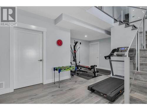 1088 Clarance Avenue, Kelowna, BC - Indoor Photo Showing Gym Room