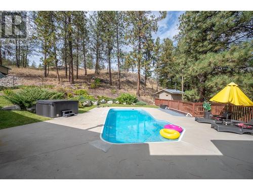 106 Saddlehorn Drive, Kaleden, BC - Outdoor With In Ground Pool With Backyard