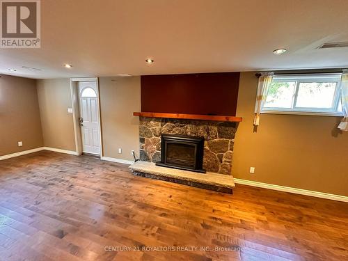 Lower - 404 Trent Street, Whitby, ON - Indoor With Fireplace