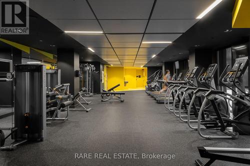 614 - 36 Zorra Street, Toronto, ON - Indoor Photo Showing Gym Room