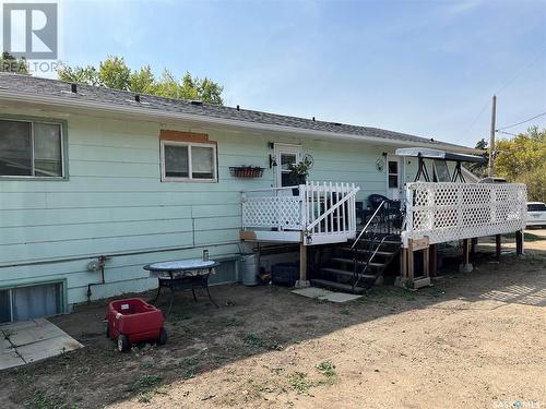 128 1St Avenue S, Coronach, SK - Outdoor With Deck Patio Veranda With Exterior