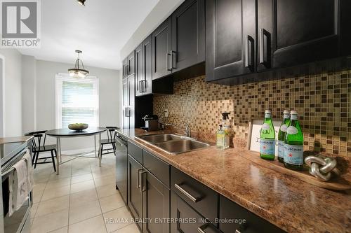 12 - 2915 Headon Forest Drive, Burlington, ON - Indoor Photo Showing Kitchen With Double Sink