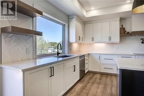 2963 Windstar Avenue, Chelmsford, ON - Indoor Photo Showing Kitchen With Double Sink