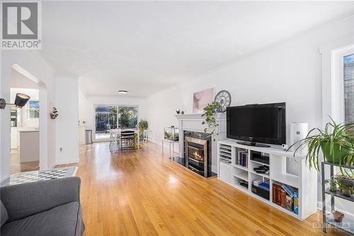 1137 Checkers Road, Ottawa, ON - Indoor Photo Showing Living Room With Fireplace