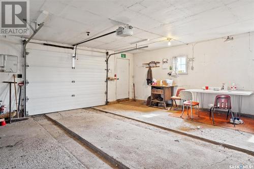 Rural Address- Middle Lake Acreage, Middle Lake, SK - Indoor Photo Showing Garage