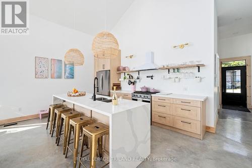 164 Brayside Street, Central Elgin (Port Stanley), ON - Indoor Photo Showing Kitchen With Double Sink