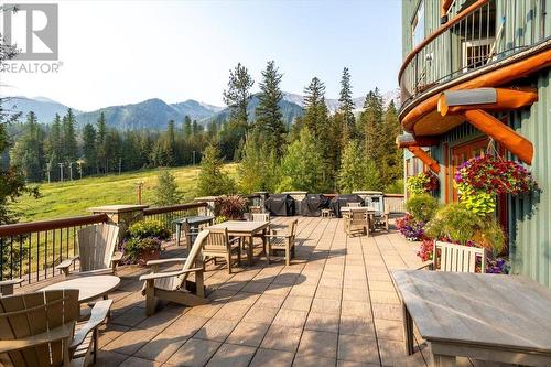 5258 Highline  Drive Unit# 119, Fernie, BC - Outdoor With Deck Patio Veranda