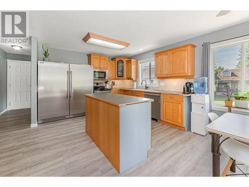 160 Carlin Street, Grindrod, BC - Indoor Photo Showing Kitchen