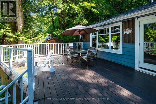 34 Deweys Island, Kawartha Lakes, ON - Outdoor With Deck Patio Veranda With Exterior