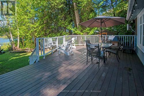 34 Deweys Island, Kawartha Lakes, ON - Outdoor With Deck Patio Veranda With Exterior