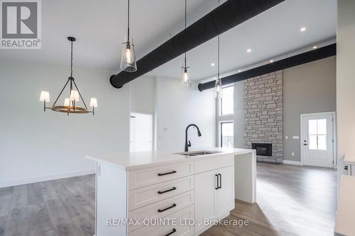 225 Mitchell'S Crossroad, Prince Edward County (North Marysburgh), ON - Indoor Photo Showing Kitchen With Double Sink