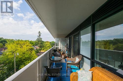 411 - 2301 Danforth Avenue, Toronto (East End-Danforth), ON - Outdoor With Balcony With View With Exterior