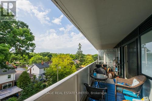 411 - 2301 Danforth Avenue, Toronto (East End-Danforth), ON - Outdoor With Balcony With Exterior