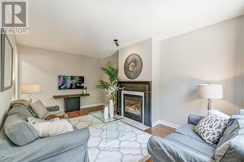 2169 Grand Ravine Drive, Oakville (River Oaks), ON - Indoor Photo Showing Living Room With Fireplace