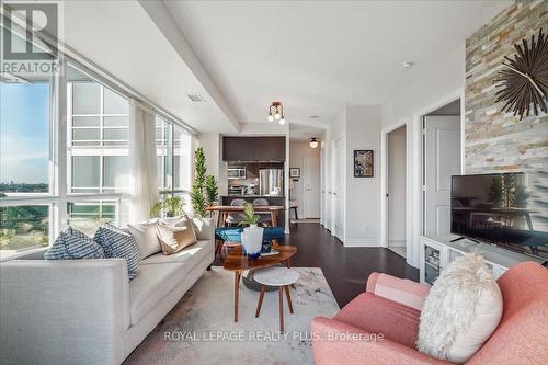 1902 - 16 Brookers Lane, Toronto (Mimico), ON - Indoor Photo Showing Living Room