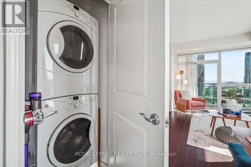 1902 - 16 Brookers Lane, Toronto (Mimico), ON - Indoor Photo Showing Laundry Room