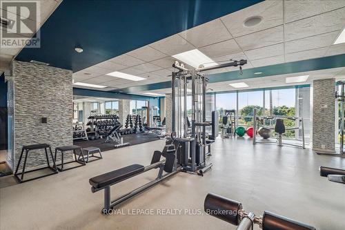 1902 - 16 Brookers Lane, Toronto (Mimico), ON - Indoor Photo Showing Gym Room