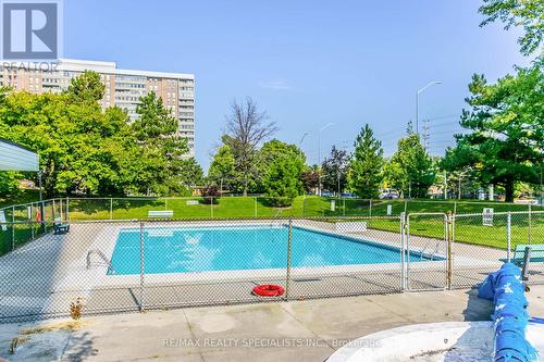 1708 - 21 Knightsbridge Road, Brampton (Queen Street Corridor), ON - Outdoor With In Ground Pool