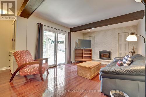 2312 Homelands Drive, Mississauga (Sheridan), ON - Indoor Photo Showing Living Room With Fireplace